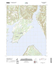 US Topo 7.5-minute map for Mathias Point VAMD