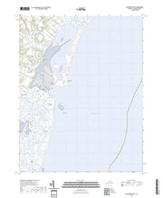 US Topo 7.5-minute map for Metompkin Inlet VA