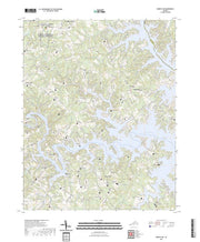 US Topo 7.5-minute map for Moneta SW VA