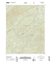 US Topo 7.5-minute map for Montebello VA