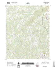 US Topo 7.5-minute map for Mount Hermon VA