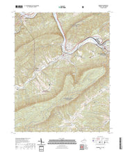 US Topo 7.5-minute map for Narrows VAWV