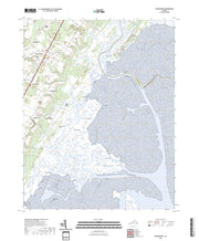 US Topo 7.5-minute map for Nassawadox VA