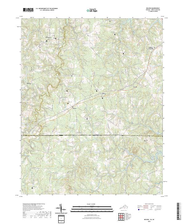 US Topo 7.5-minute map for Nelson VANC