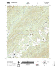 US Topo 7.5-minute map for New Castle VA