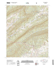 US Topo 7.5-minute map for Newport VA