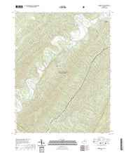 US Topo 7.5-minute map for Nimrod Hall VA