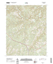 US Topo 7.5-minute map for Pamplin VA