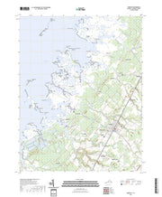 US Topo 7.5-minute map for Parksley VA