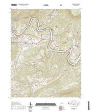 US Topo 7.5-minute map for Pearisburg VA