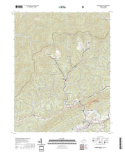 US Topo 7.5-minute map for Pennington Gap VAKY