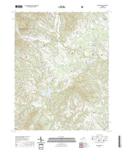 US Topo 7.5-minute map for Piney River VA