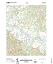 US Topo 7.5-minute map for Port Royal VA