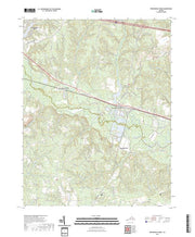 US Topo 7.5-minute map for Providence Forge VA