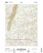 US Topo 7.5-minute map for Purcellville VA