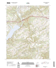 US Topo 7.5-minute map for Radford South VA