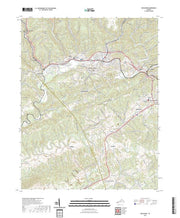 US Topo 7.5-minute map for Richlands VA