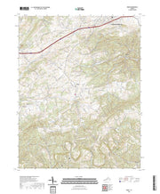 US Topo 7.5-minute map for Riner VA