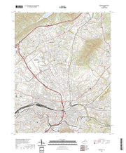 US Topo 7.5-minute map for Roanoke VA