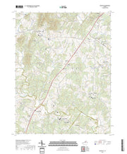 US Topo 7.5-minute map for Rochelle VA