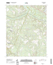 US Topo 7.5-minute map for Roxbury VA