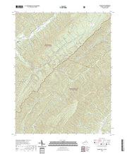 US Topo 7.5-minute map for Rucker Gap VAWV