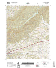 US Topo 7.5-minute map for Rural Retreat VA