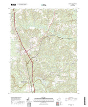 US Topo 7.5-minute map for Ruther Glen VA