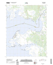 US Topo 7.5-minute map for Saxis VAMD