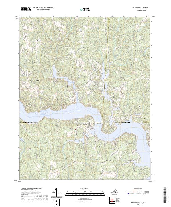 US Topo 7.5-minute map for South Hill SE VANC