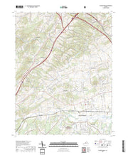 US Topo 7.5-minute map for Stuarts Draft VA