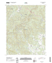 US Topo 7.5-minute map for Swift Run Gap VA