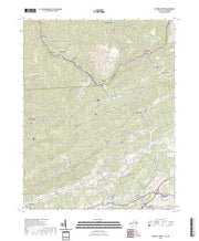 US Topo 7.5-minute map for Tazewell North VAWV