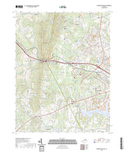 US Topo 7.5-minute map for Thoroughfare Gap VA