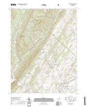 US Topo 7.5-minute map for Timberville VA