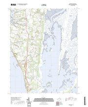 US Topo 7.5-minute map for Townsend VA