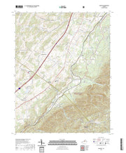 US Topo 7.5-minute map for Vesuvius VA