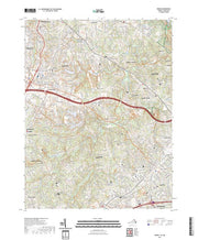 US Topo 7.5-minute map for Vienna VAMD