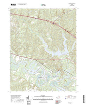 US Topo 7.5-minute map for Walkers VA