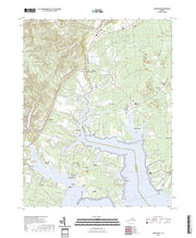 US Topo 7.5-minute map for Ware Neck VA