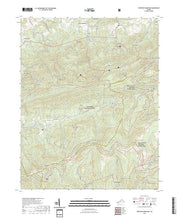 US Topo 7.5-minute map for Whitetop Mountain VA