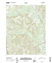 US Topo 7.5-minute map for Woodford VA