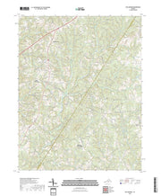 US Topo 7.5-minute map for Wylliesburg VA