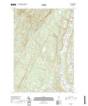 US Topo 7.5-minute map for Albany VT