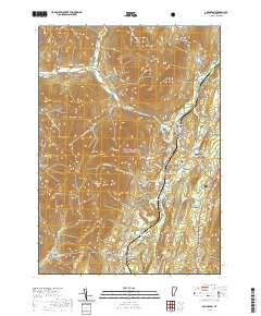 USGS US Topo 7.5-minute map for Arlington VT 2021