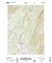 US Topo 7.5-minute map for Bennington VT