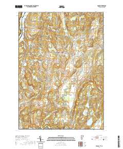 USGS US Topo 7.5-minute map for Benson VTNY 2021