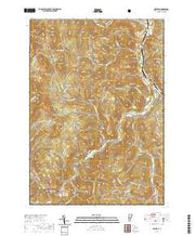 USGS US Topo 7.5-minute map for Bethel VT 2021