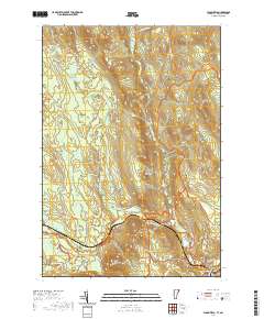 USGS US Topo 7.5-minute map for Bloomfield VTNH 2021