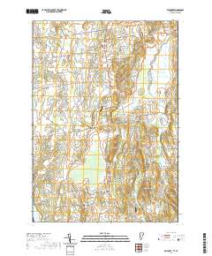 USGS US Topo 7.5-minute map for Bridport VTNY 2021